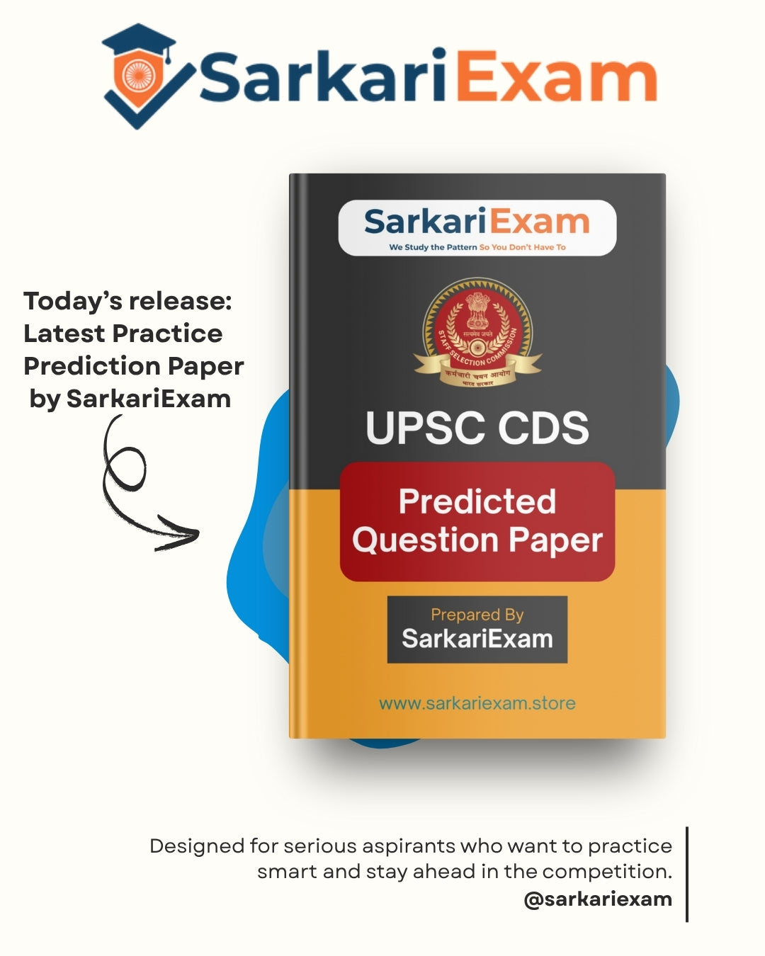 UPSC CDS 2025 – Predicted Question Paper (PDF)
